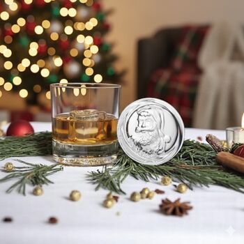 Personalised Santa Christmas Glass Tumbler, 6 of 11
