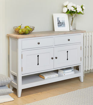 Ridley Grey Small Sideboard, 2 of 6