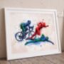 Custom Personalised Triathlon Print, thumbnail 5 of 7
