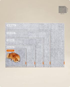 Waterproof Dog Blanket Plush Pet Throw Cover, 2 of 6