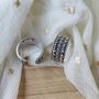 Adjustable Silver Wide Bohemian Indian Bichiya Toe Ring, thumbnail 5 of 5