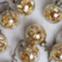 Gold Leaf Christmas Tree Baubles, thumbnail 3 of 4