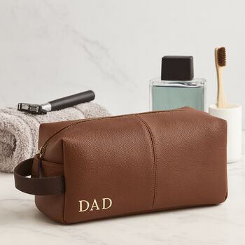 Personalised Mens Wash Bag, 2 of 12