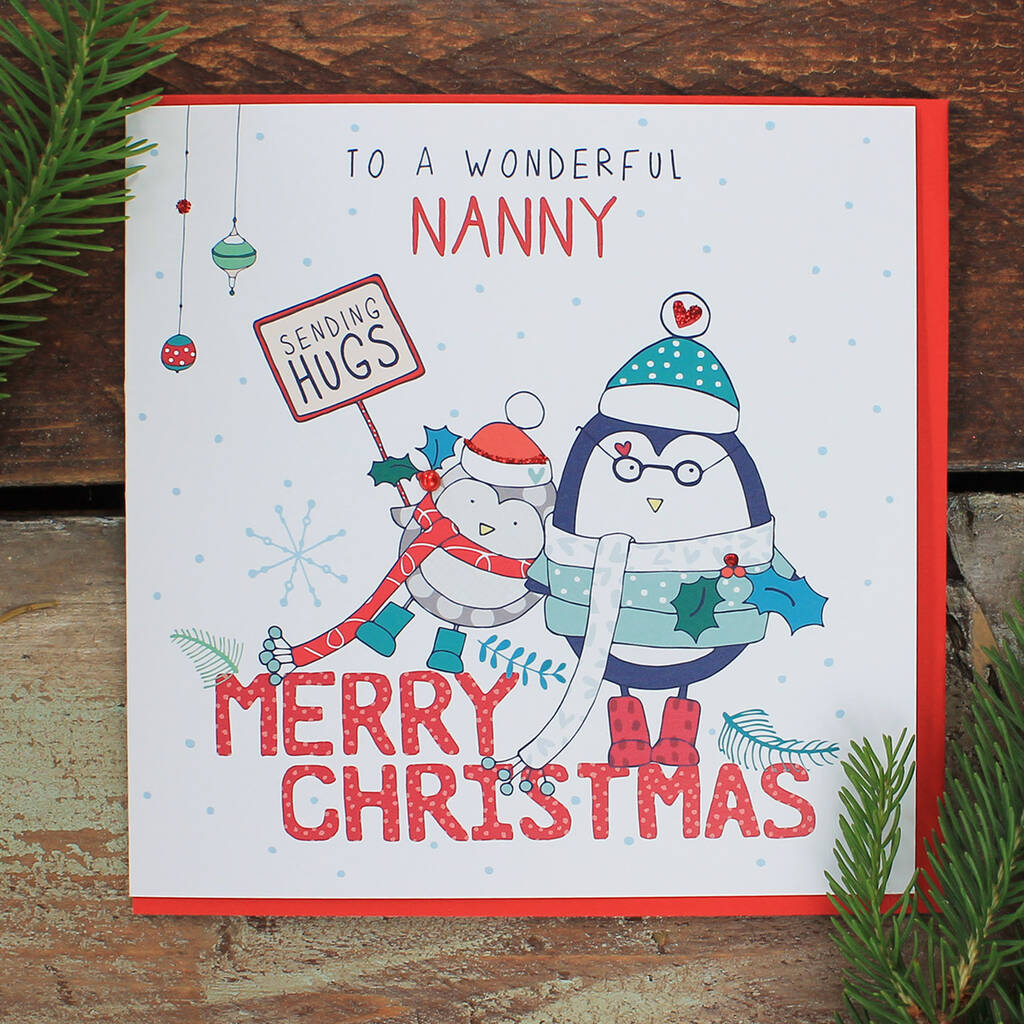 Nanny Christmas Card By Molly Mae®