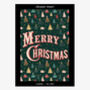 Merry Christmas Gold Foiled Cards Single/Boxed Set, thumbnail 2 of 2