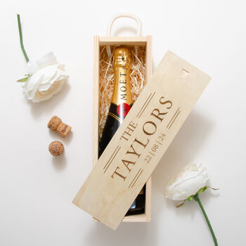 Personalised Wedding Bottle Box, 8 of 9