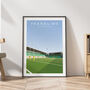 Franklin's Gardens Northampton Saints Rugby Poster, thumbnail 1 of 8
