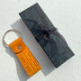 Personalised Leather Keyring With Welsh Detail, thumbnail 9 of 10
