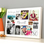Personalised 80th Birthday Photo Collage, thumbnail 11 of 12