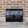 Black Leather Briefcase Laptop Bag Messenger, thumbnail 1 of 12