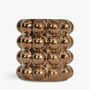Bronze Bobble Ceramic Vase Hurricane Lantern, thumbnail 4 of 5