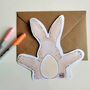 Cute Easter Bunny Card, thumbnail 2 of 4