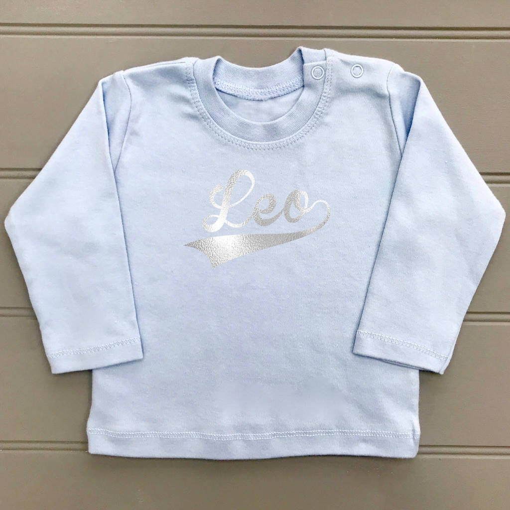 Baby Name T Shirts By Pink Pineapple Home & Gifts