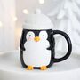 Penguin Shaped Mug, thumbnail 1 of 3