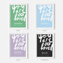 Personalised Name Print Handwritten You Are So Loved, thumbnail 10 of 10