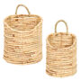 Set Of Two Long Wall Baskets, thumbnail 2 of 4