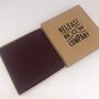 Irish Linen Pocket Square In Burgundy, thumbnail 2 of 2