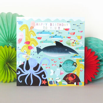 Underwater Birthday Card, 5 of 5