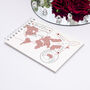 Aeroplane World Map Destination Wedding Guest Book, thumbnail 2 of 5