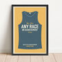 Personalised Running Vest Print No Stripes, thumbnail 1 of 5