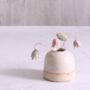 Handmade Stone Mini Ceramic Bud Vase, thumbnail 4 of 12