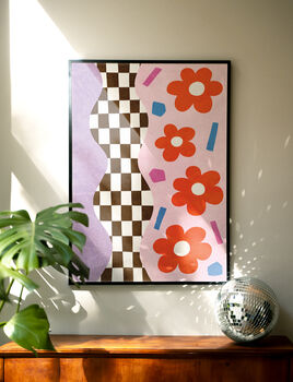 Abstract Shapes Dopamine Print, 3 of 5