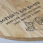 Personalised Gin Board, Gin Lover's Gift, thumbnail 5 of 7