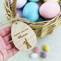 Personalised Happy Easter Decoration Tag, thumbnail 2 of 4