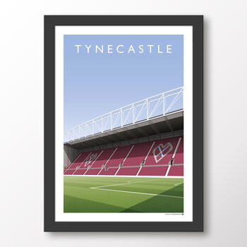 Hearts Tynecastle The Wheatfield Stand Poster, 7 of 7