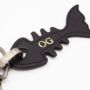 Personalised Leather Fishing Keychain, thumbnail 2 of 4