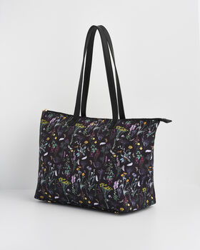 Wilderness Large Black Grab Tote, 5 of 7