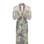 Longline Dress In Fioretta Print Silk Georgette, thumbnail 2 of 3