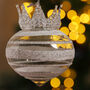 G Decor Royal Glass Christmas Tree Bauble, thumbnail 1 of 3