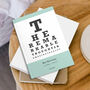 Personalised Eye Chart Notebook, thumbnail 3 of 8