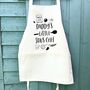 Personalised 'Daddy's Little Chef' Apron, thumbnail 1 of 10