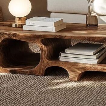 Live Edge Coffee Table – Handcrafted Solid Wood, 4 of 4