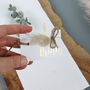 Personalised Metallic Bunny Tail Place Settings, thumbnail 5 of 9