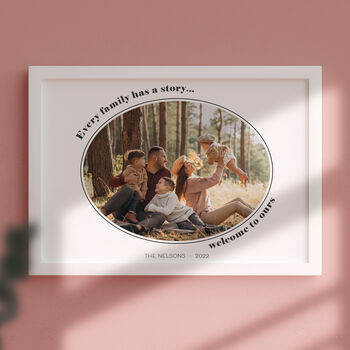 Personalised Family Photo Print, 2 of 3