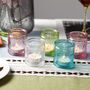 Six Pieces Vintage Glass Candle Holders, thumbnail 5 of 8