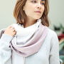 Personalised Shimmering Cashmere Blend Gradient Scarf, thumbnail 1 of 12