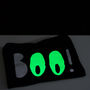 Boo! Glow In The Dark Halloween T Shirt, thumbnail 3 of 4
