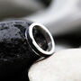 Your Own Charcoal Keepsake Memory Silver Ring, thumbnail 3 of 8