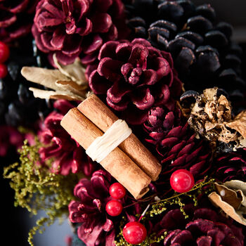 Deck The Halls Luxury Wreath, 3 of 6