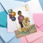 1st Birthday Afrocentric Black Greeting Card, thumbnail 1 of 4
