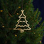 Handmade Bronze Christmas Tree Decoration – Original Christmas Tree, thumbnail 1 of 2