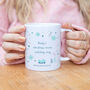 'Baby It's Cold Outside' Christmas Mug, thumbnail 2 of 6