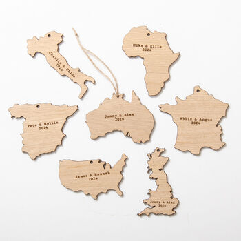Personalised Country Ornament, 3 of 12