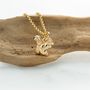 Squirrel Necklace, Sterling Silver Or Gold Plated, thumbnail 1 of 10