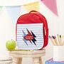 Personalised Superhero Red Lunch Bag, thumbnail 5 of 11