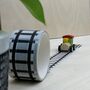 Personalised Wooden Train With Tape Track, thumbnail 2 of 4